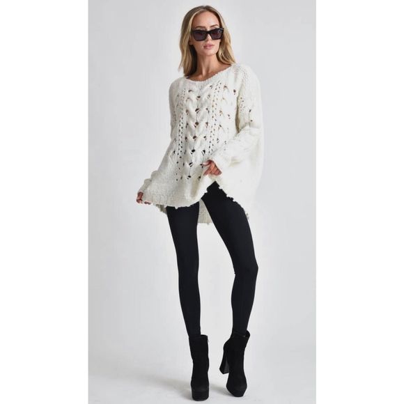 NEW Free People Blizzard Sweater Size XS